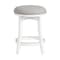 Alaterre Furniture Ellie Counter Height Stool, White, 2PK ANEL05PDCR2 - alternate 4